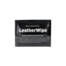Shine Systems LeatherWipe - влажная салфетка для чистки кожи, 1 шт