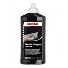 SONAX Цветной полироль с воском (черный) NanoPro 0,5 л