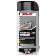 SONAX Цветной полироль с воском (серибристый/серый) NanoPro 0,5 л