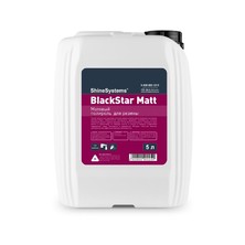 ShineSystems BlackStarMatt - матовый чернитель резины 5 л
