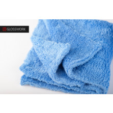 Glosswork Coral fleece Microfiber towel микрофибровое полотенце, цвет синий