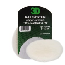 3D White Premium Lamb Wool pad - Шерстяной круг 127mm
