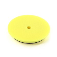 Shine Systems DA Foam Pad Yellow - полировальный круг антиголограммный желтый, 130 мм
