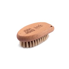 Щетка для очистки кожи Natural Boars Hair Brush 102x55мм