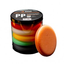 PP (Polishing Pads) - Комплект аппликаторов поролоновых круглых, 10.5х2 см (6 штук)