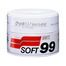 Полироль для кузова защитный Soft99 Soft Wax для светлых, 350 гр