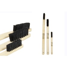 Glosswork Wooden Brush Щетка с деревянной ручкой, комплект из 3х щеток