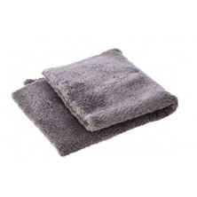 Coral fleece Microfiber towel 40x40cm, 500gsm, серый, микрофибровое полотенце