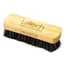 Щетка для чистки кожи с коровьим ворсом Премиум Leather Cow Hair Brush Premium