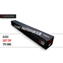 Glosswork TPU-Soft 8mil Полиуретановая пленка 1,52х15м глянец, мягкий топ, 200 мкм