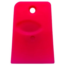 Uzlex Розовый ракель-выгонка для полиуретановых плёнок, размер М (60мм)