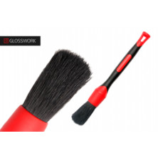 Glosswork Premium Detailing Brush Кисть с прорезиненной ручкой 27мм искусств ворс черный