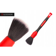 Glosswork Premium Detailing Brush Кисть с прорезиненной ручкой 27мм ультрамягкий ворс