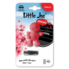 Ароматизатор в дефлектор улыбающийся человечек Little Joe ОК Crazy Cherry, Дикая вишня