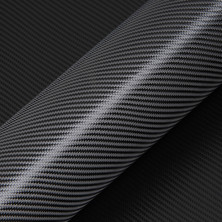 Виниловая плёнка Hexis Black Carbon Fiber (Чёрный глянцевый карбон) 1.52х1 пог.м
