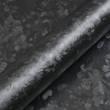 Виниловая плёнка Hexis Black Forged Carbon Fiber (Чёрный кованый карбон) 1.52x1 м. пог.